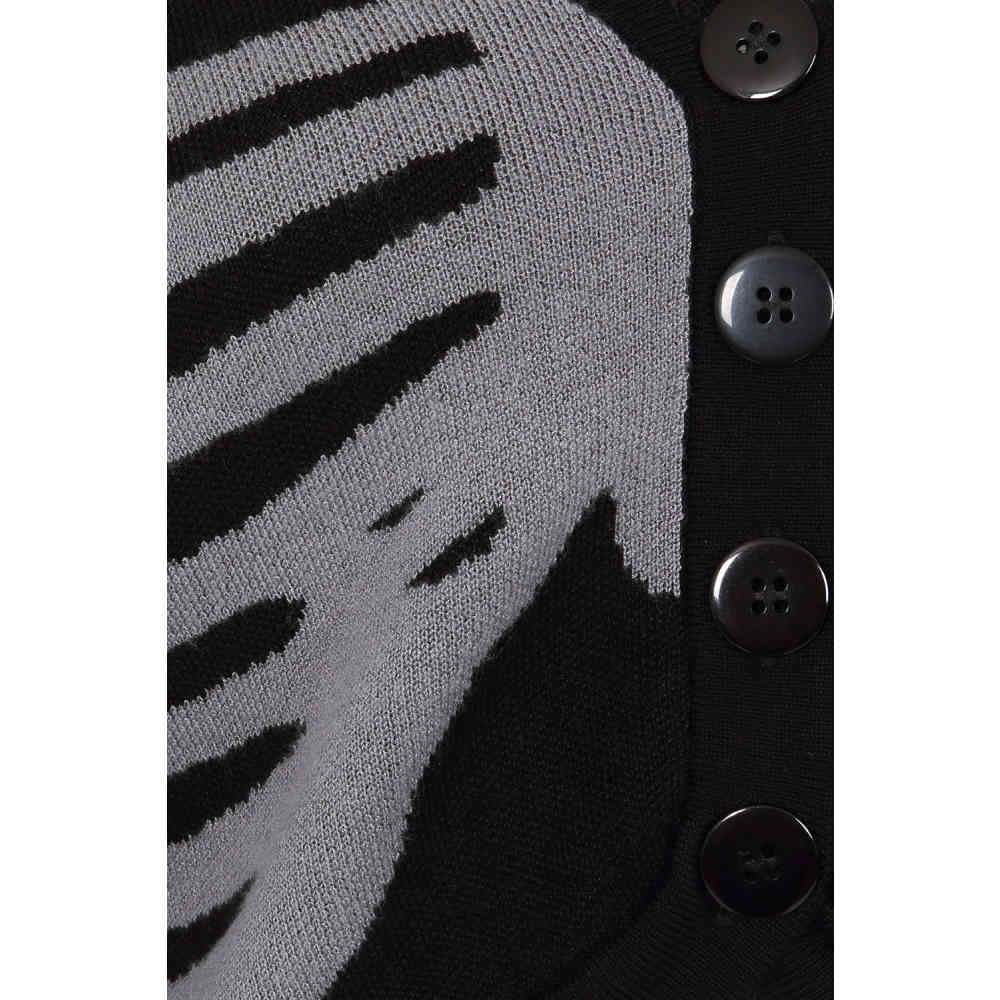 Banned - Ligeia Knitted Cardigan - Noir